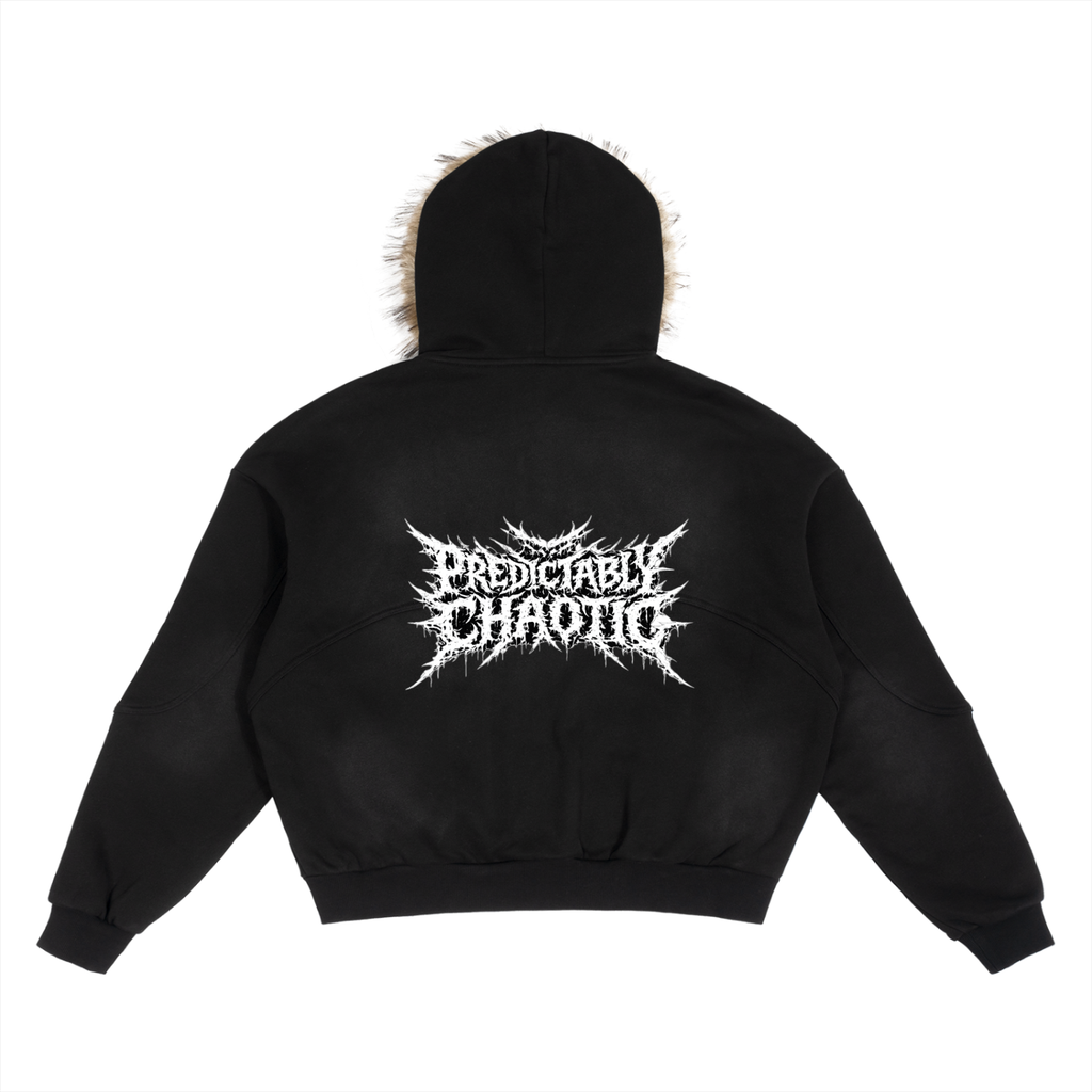 Faux Fur Hooded Jacket