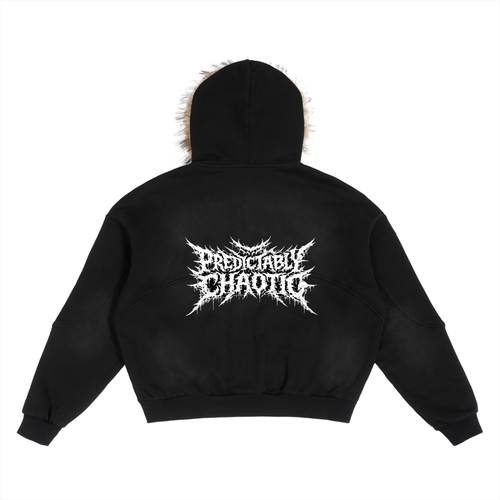 Faux Fur Hooded Jacket